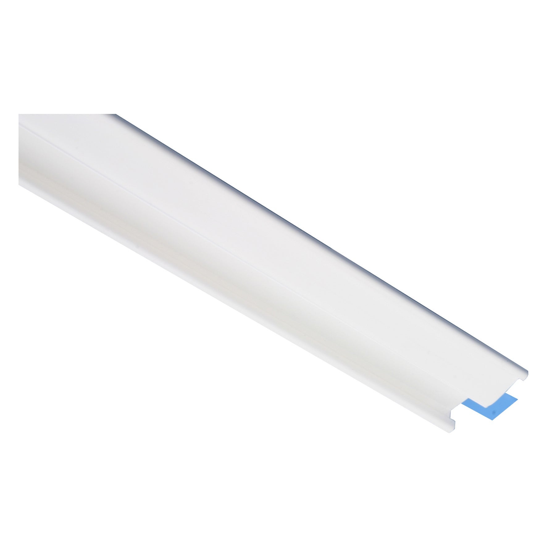 Do leidinglijst 12x7 2m zelfklevend wit