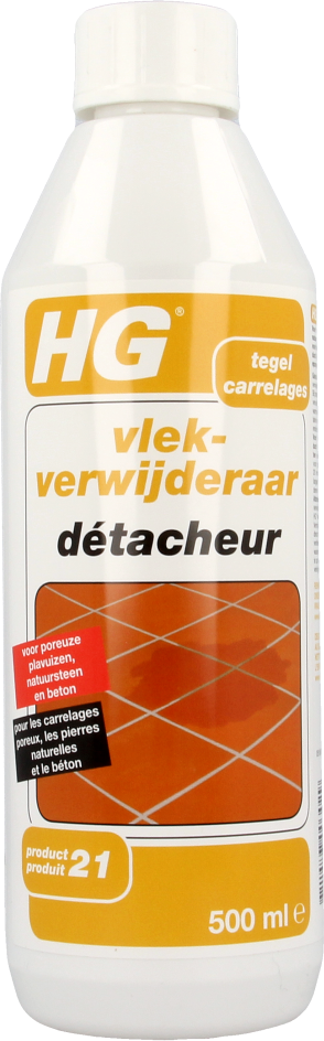 Hg vlekverwijderaar 500 ml productnummer 21