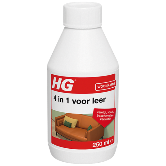 4 in 1 voor leer - 250 ml