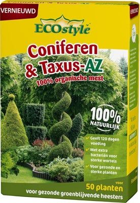Plantenvoeding - Coniferen en taxus-AZ - 1,6kg voor 50 planten