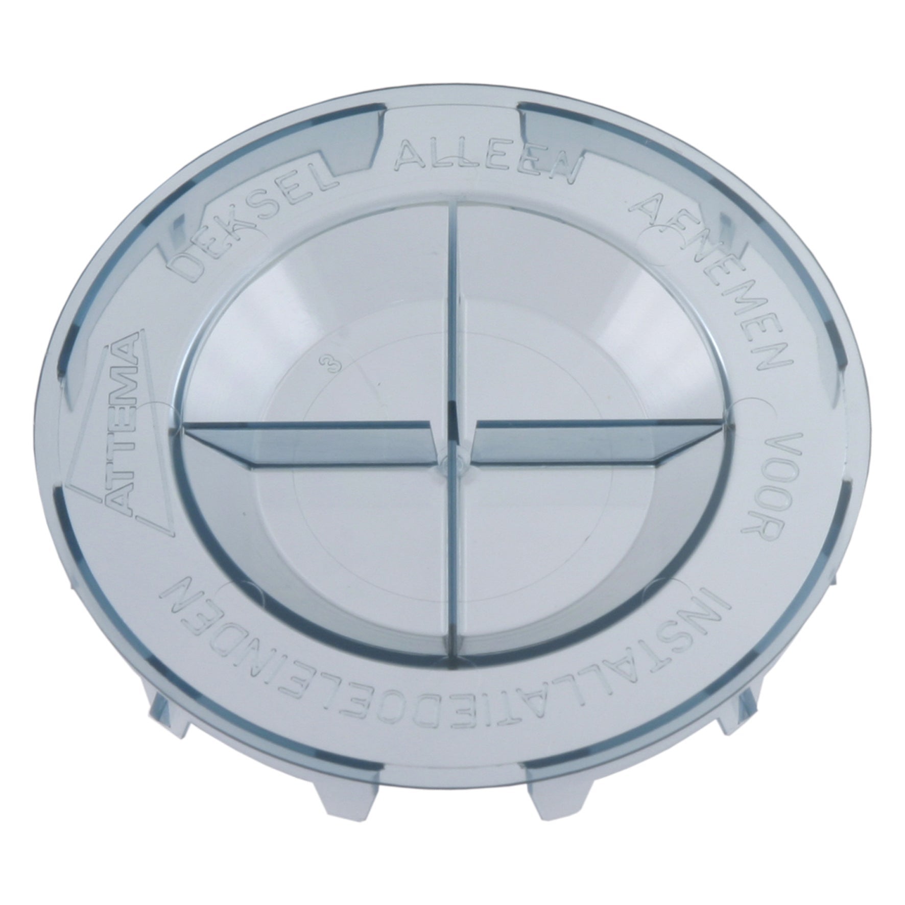 Attema deksel tbv inbouwdoos  (10 stuks)