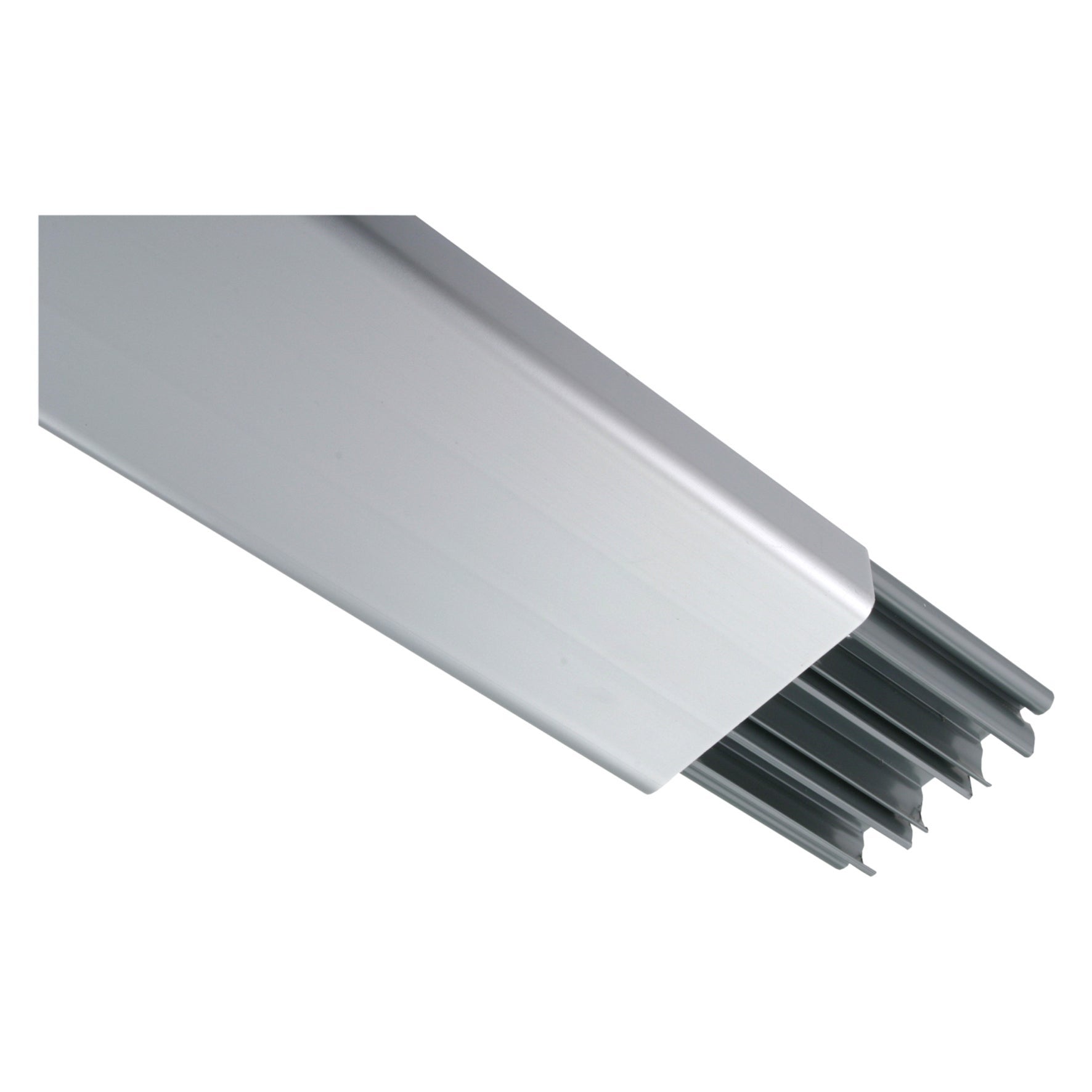 K55 leidinglijst 85x25 2m aluminium