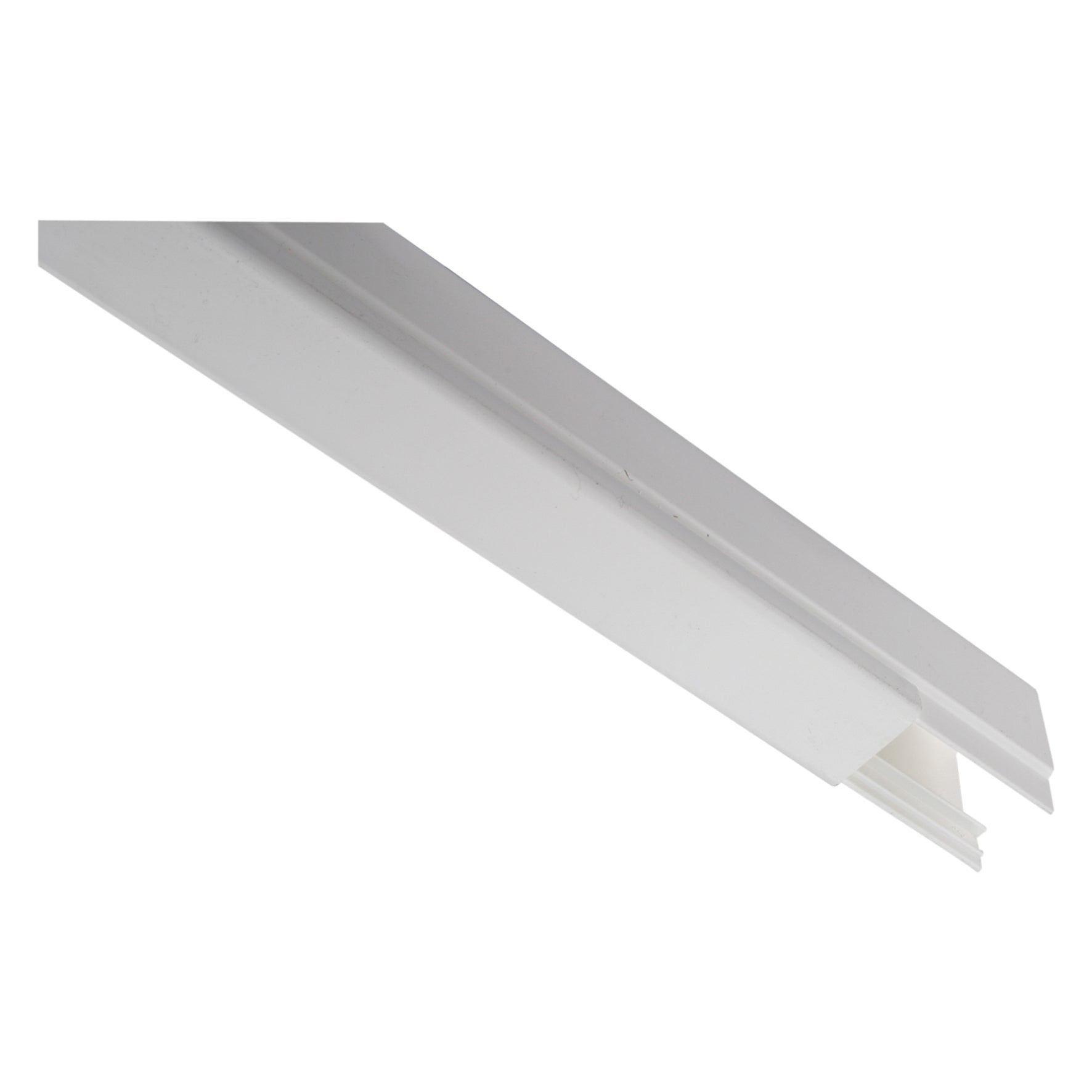 Leidinglijst 25x40 2m wit