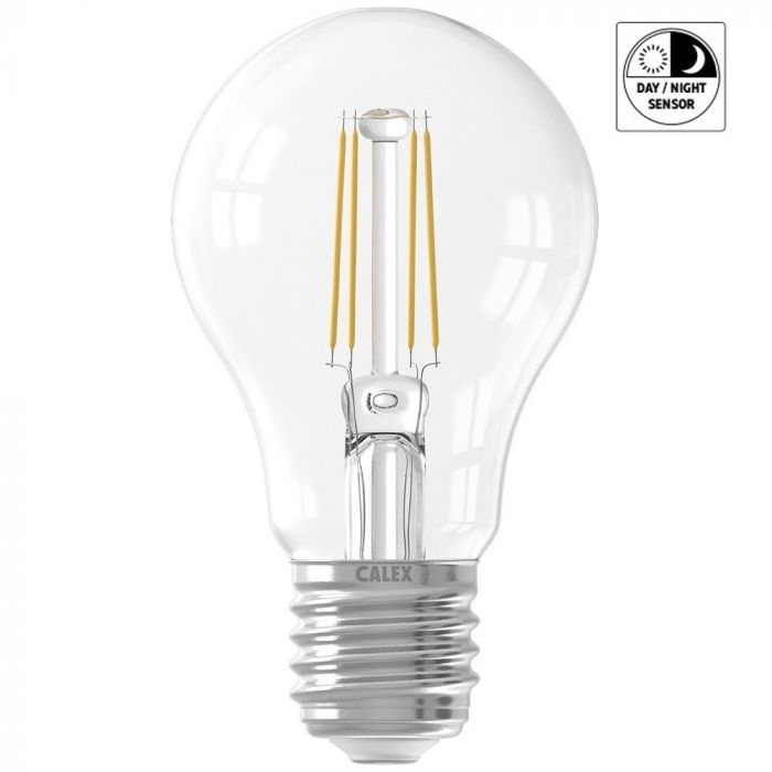 Ledlamp - E27 LED sensor 4w - Transparant 