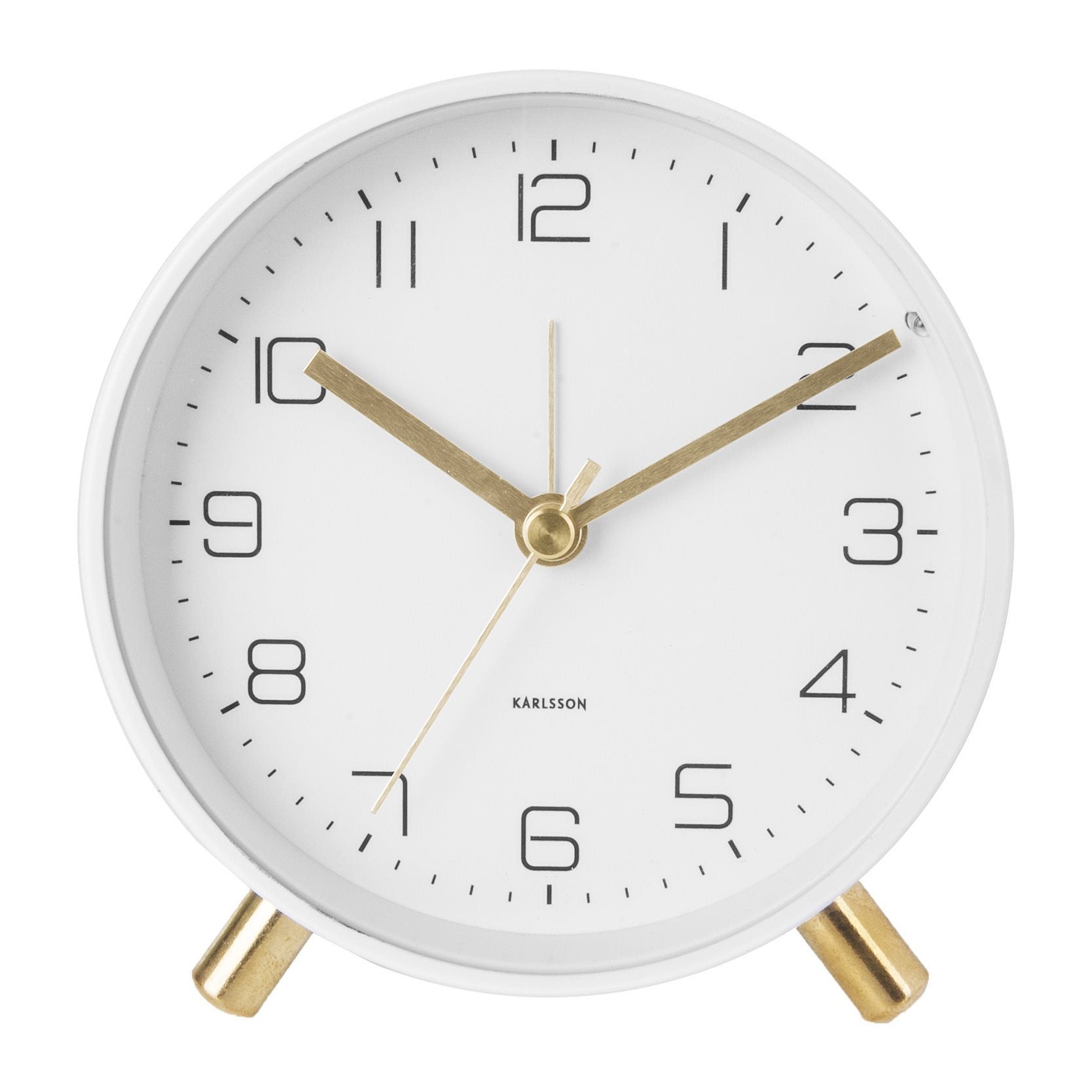 Wekker - Lofty - Mat wit