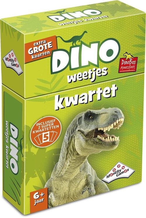 Kaartspel - Dino kwartet