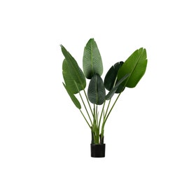 Strelitzia - Kunstplant - Groen - 108 cm.