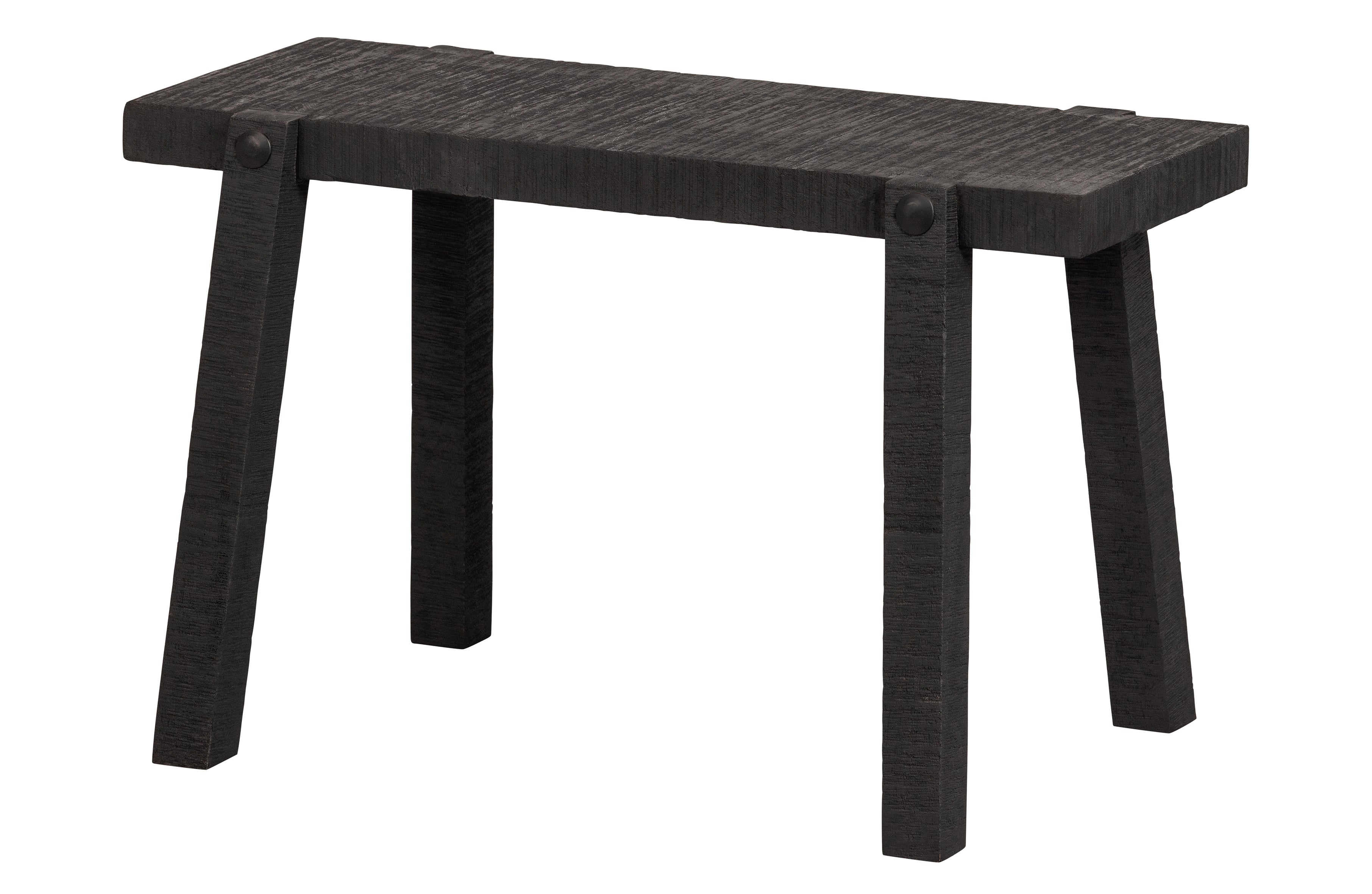 Luis - Bijzettafel - Mango hout - Zwart