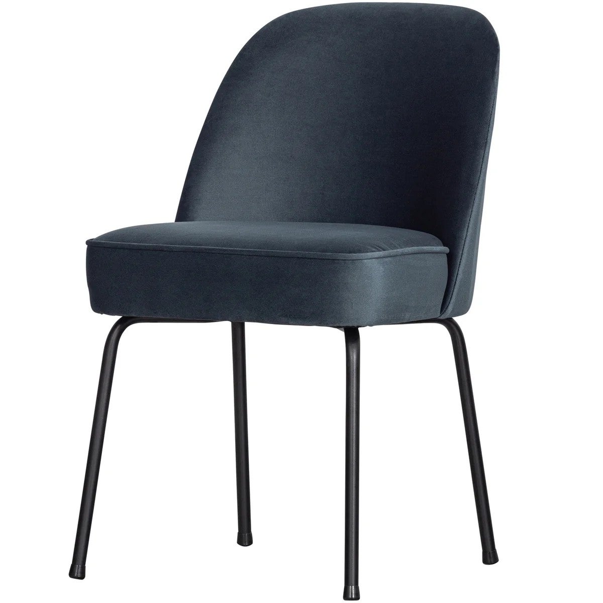 Vogue eetkamerstoel velvet groenblauw WOOOD Premium