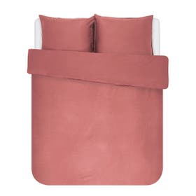 Minte Dekbedovertr. 200 cm x 220 cm + 2 stuks 60 cm x 70 cm kussensl. Dusty Rose
