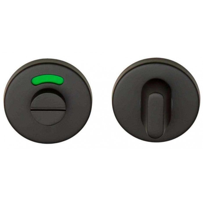 Toilet-/badkamersluiting mat zwart