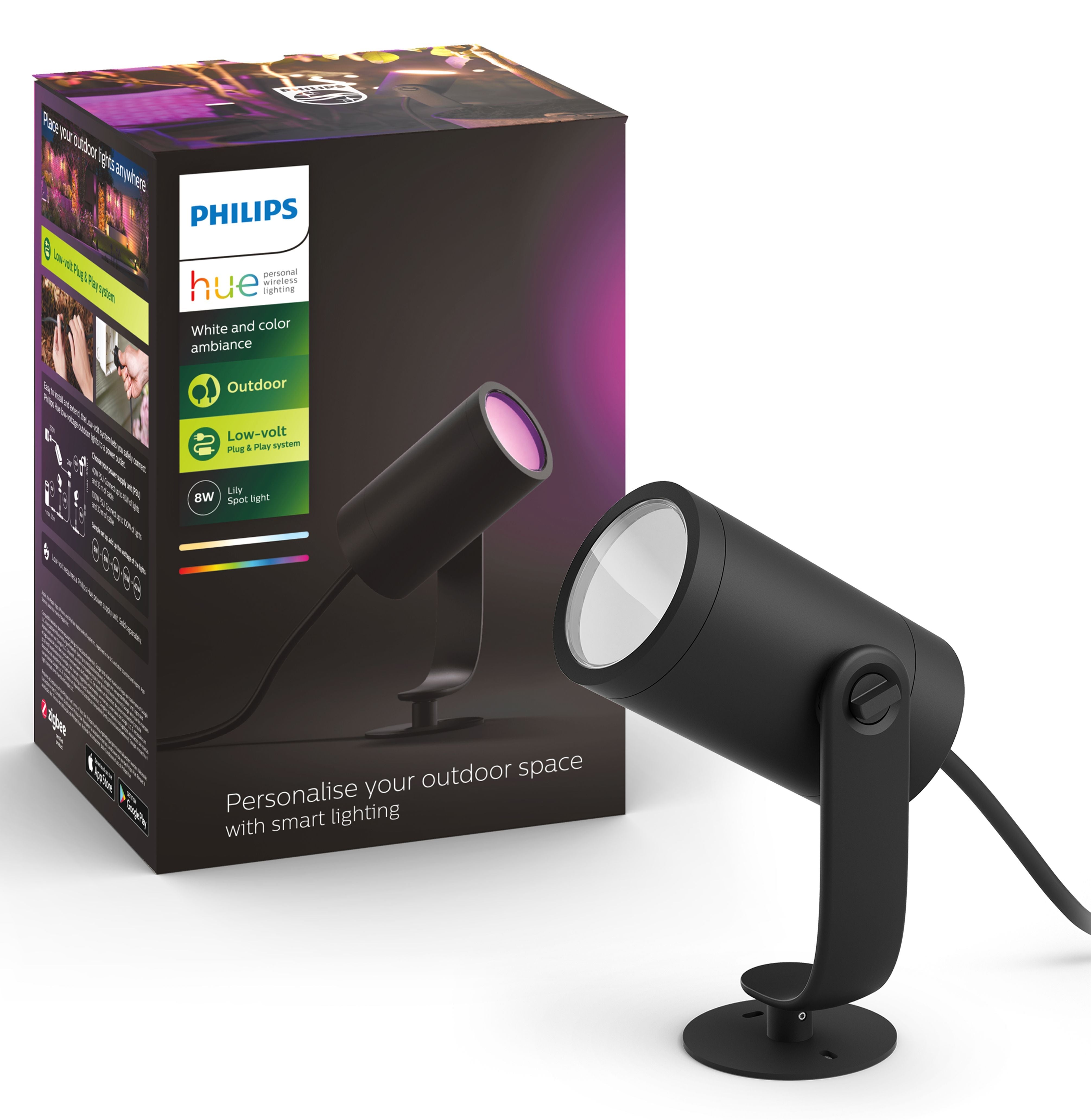 Spotlamp - Lily geintegreerde led 590lm - Zwart