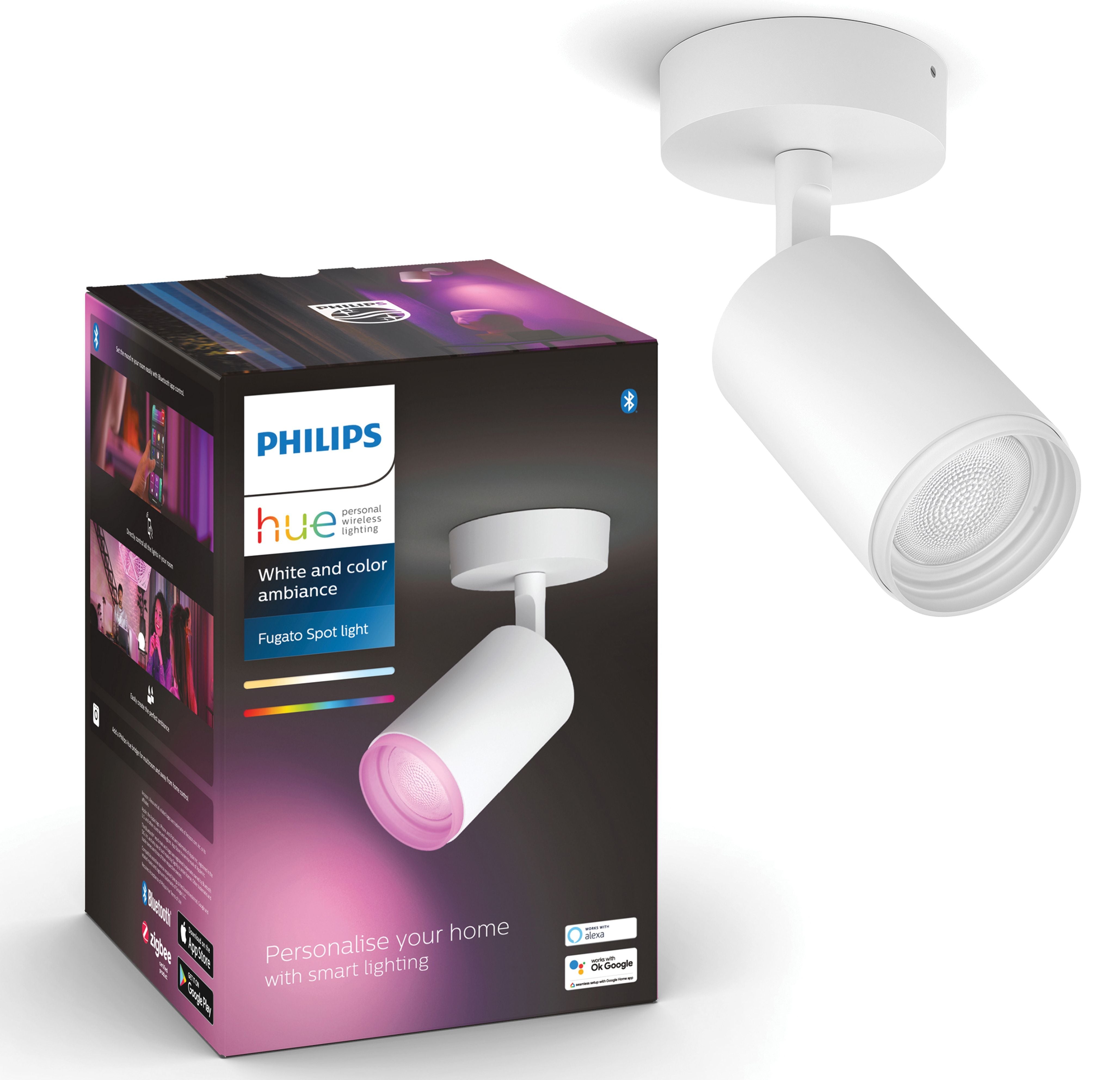 Opbouwspot - Fugato gu10 350lm - Wit