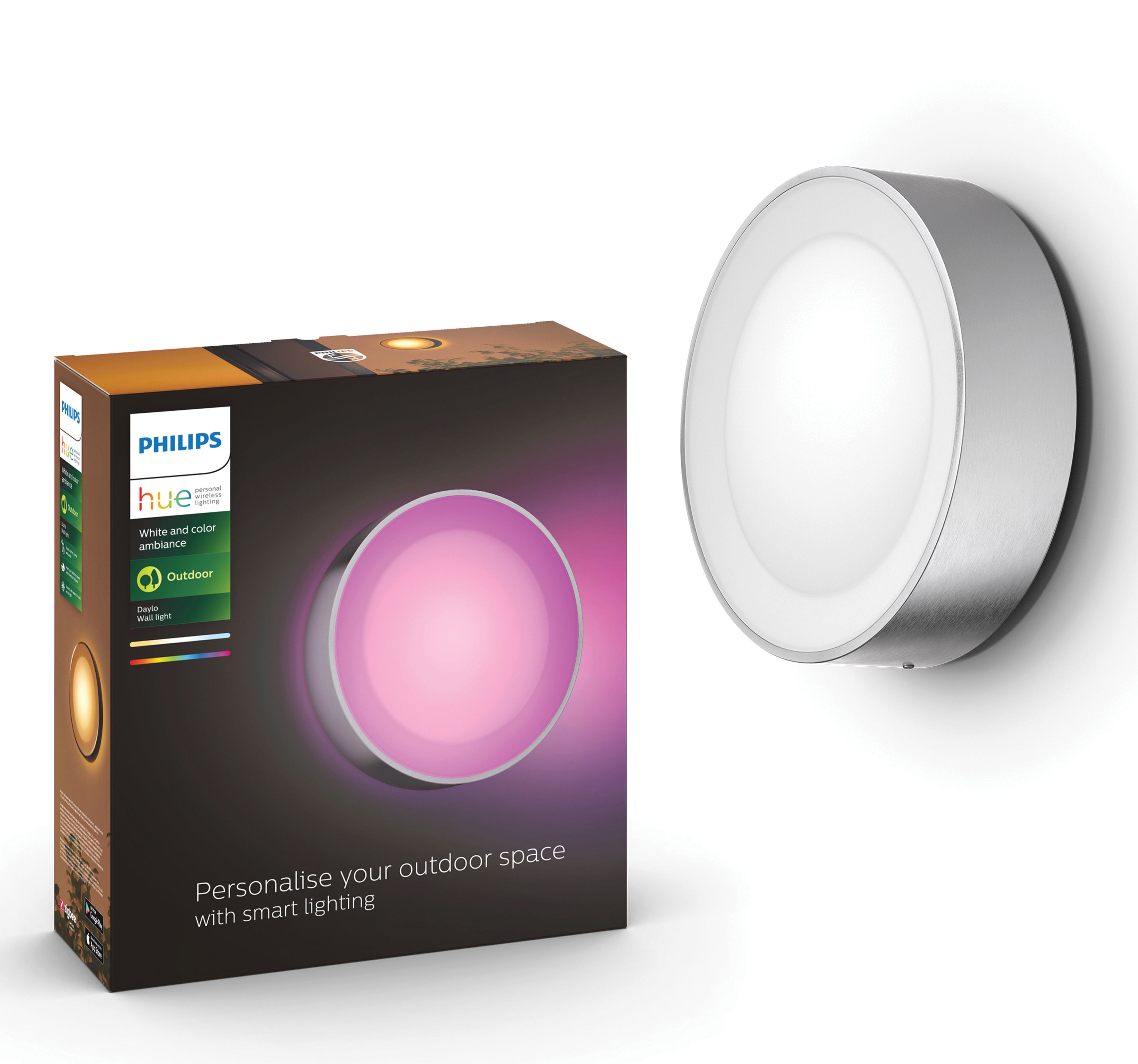Muurlamp - Daylo geintegreerde led 1060lm - Zilver