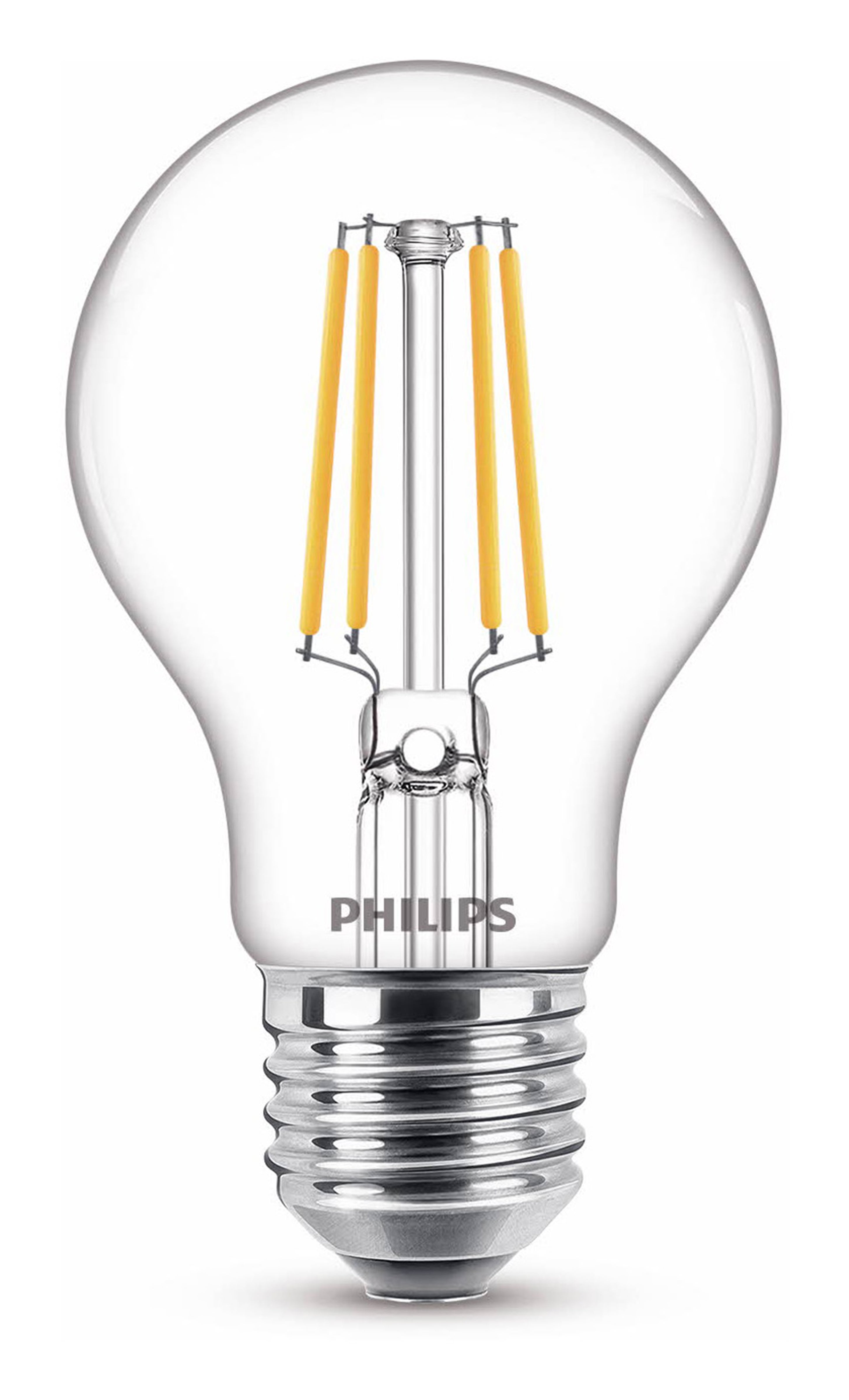 Lichtbron -  Classic LED Warm wit E27 470lm -  Transparant