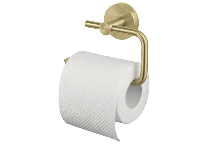 Toiletrolhouder - Kosmos zonder klep - Geborsteld goud