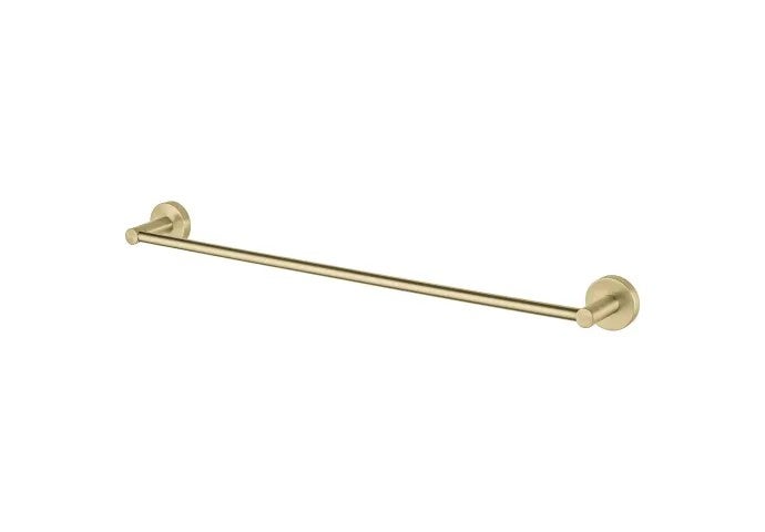 Handdoekhouder - Kosmos enkel 61cm - Geborsteld goud