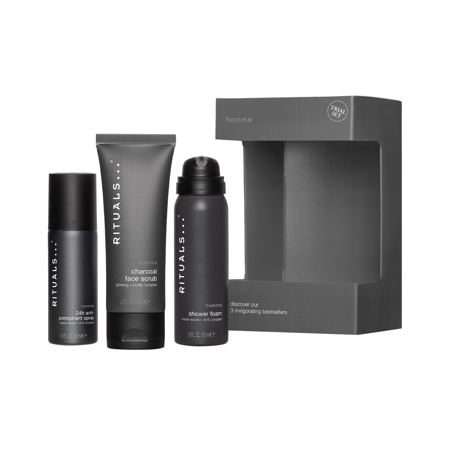 Trial set - Homme S - Zwart