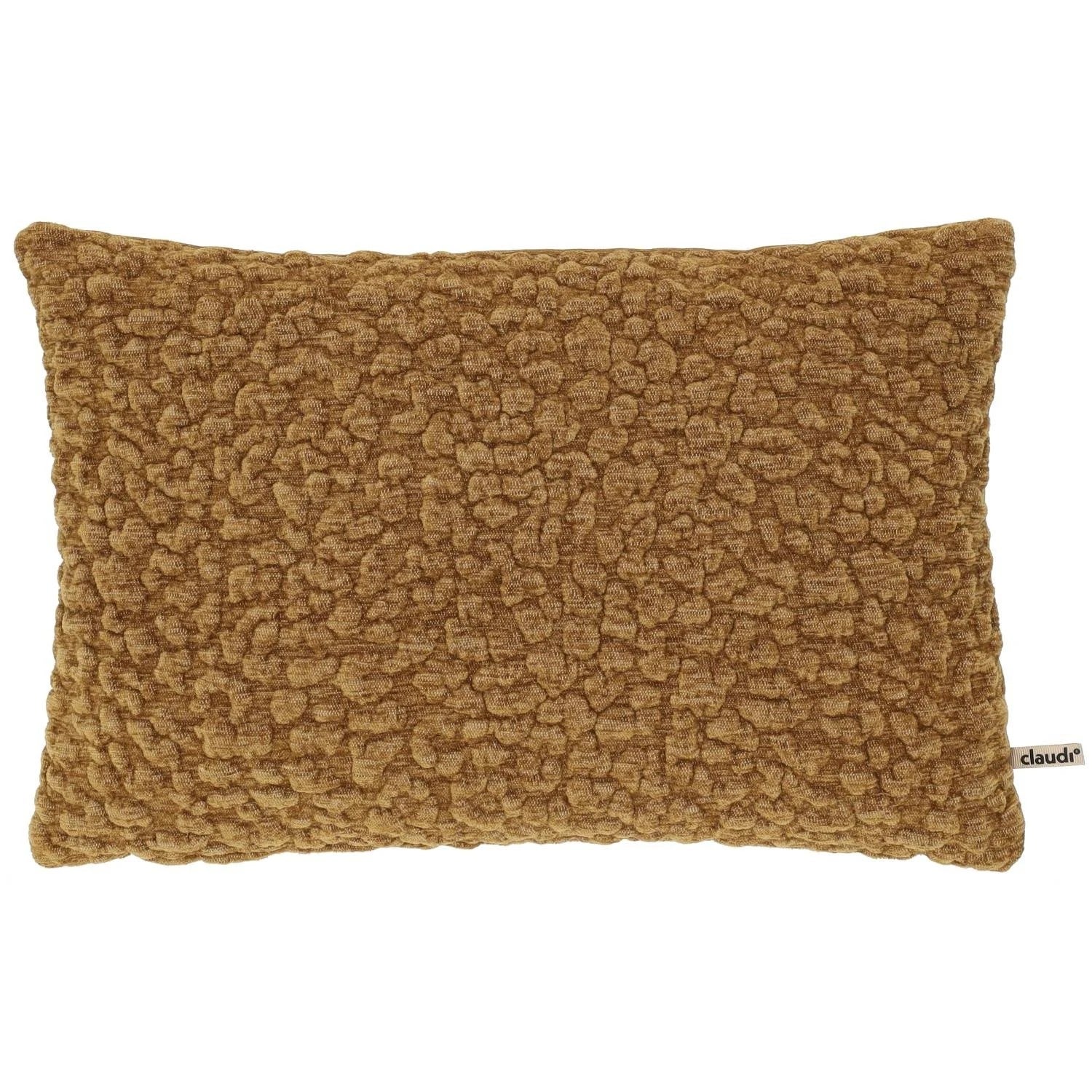Sierkussen Flore 50x50 cm Mustard