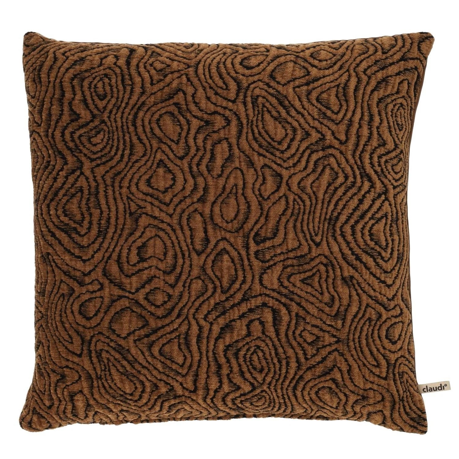 Sierkussen Tiepollo Wave 30x45 cm Camel