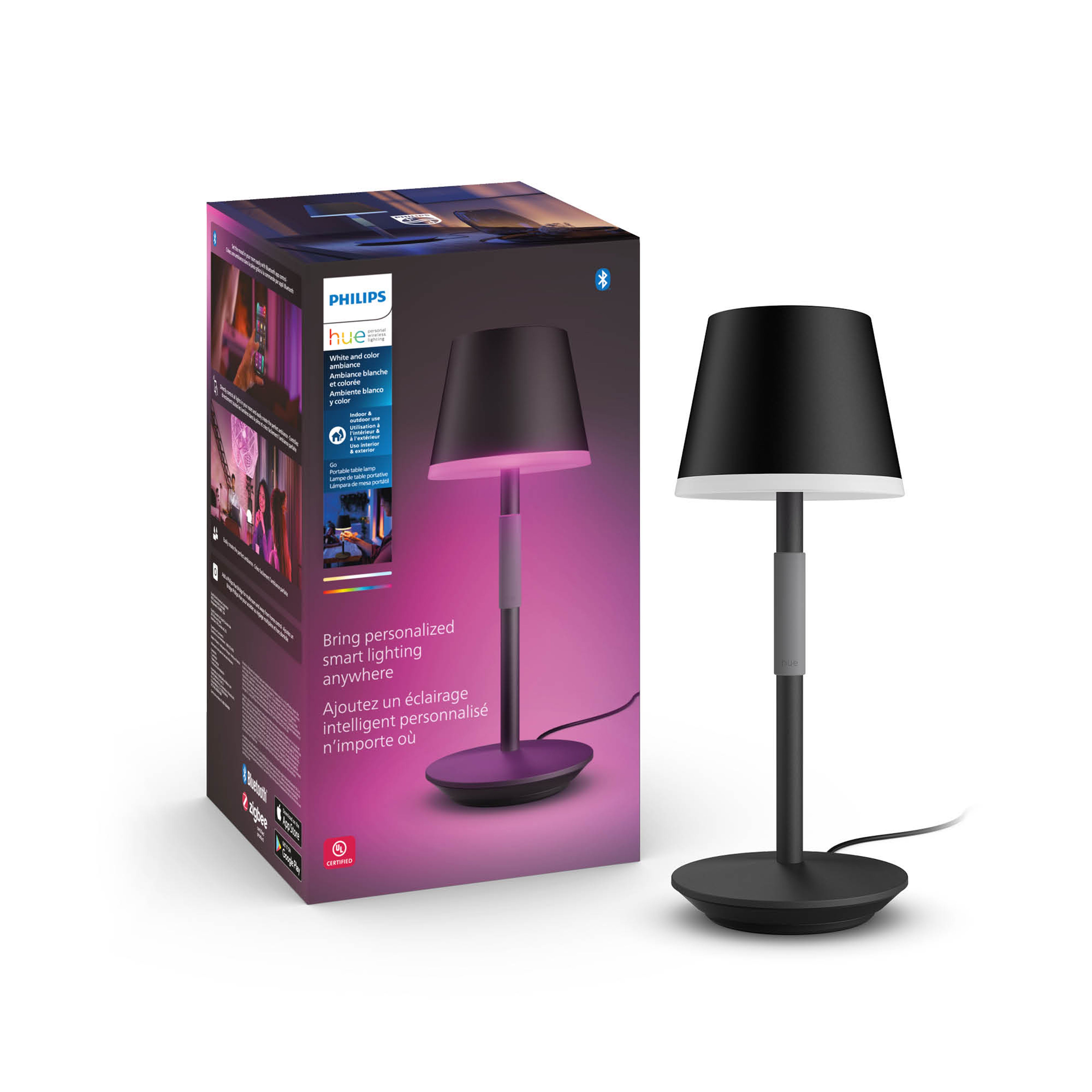 Tafellamp - Go geintegreerde led 530lm - Zwart