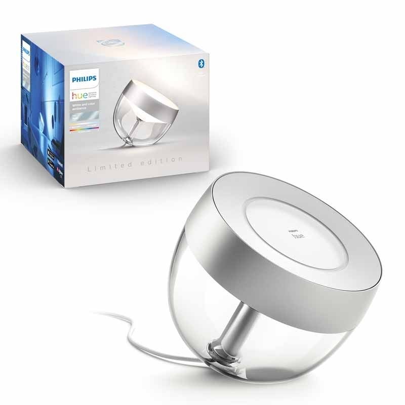 Bureaulamp - Iris geintegreerde led 570lm - Zilver