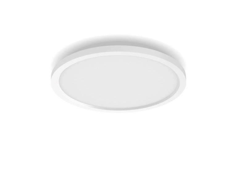 Plafondlamp - Philips Hue Surimu Paneellamp - Wit- en kleurlamp rond wit