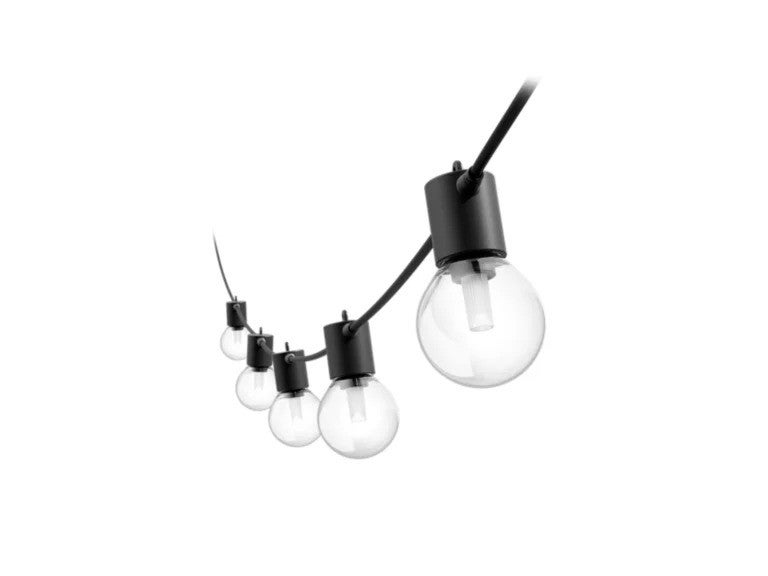 Lichtsnoer - Hue Festavia lichtsnoer bolvormige lampen 21 m - Zwart