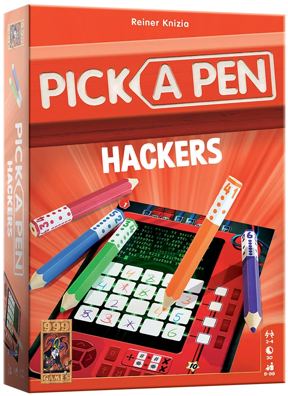 Pick a Pen: Hackers - Dobbelspel