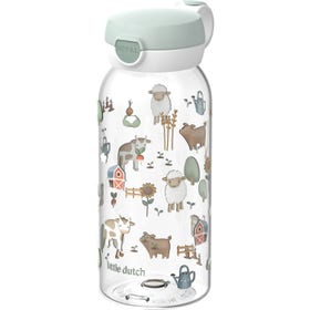 Drinkfles - Little Dutch met flipdop 600ml - Little Farm