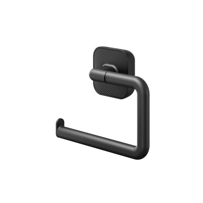 Toiletrolhouder - Carv zonder klep - Zwart