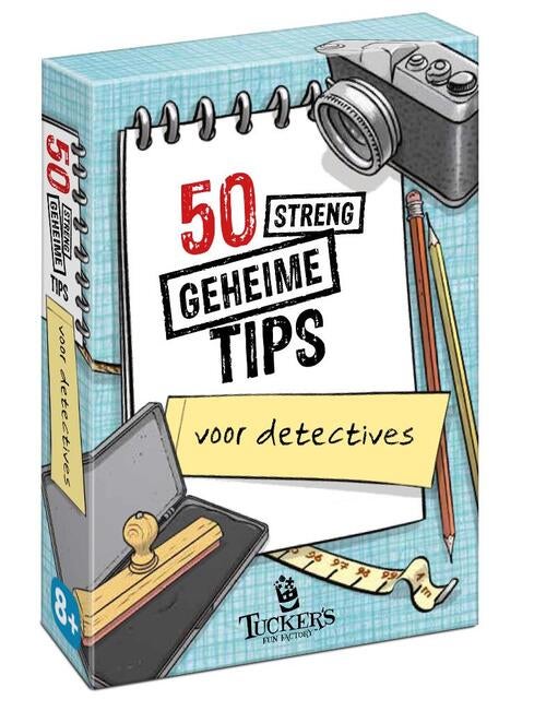 Denkspel - 50 Streng Geheime Tips Voor Detectives 