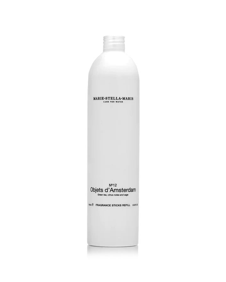 Refill - Geurstokjes No.12 Objets d'Amsterdam - 750 ml