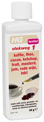 Hg vlekverwijderaar nr. 1 koffie 50 ml
