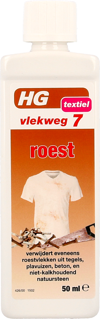 Hg vlekverwijderaar nr. 7 roest 50 ml