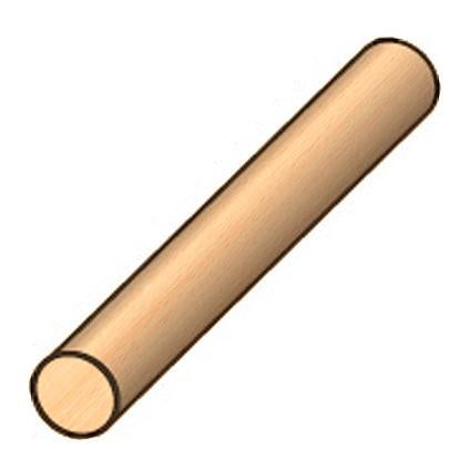 Ronde stok beuken Ø 8mm 100cm