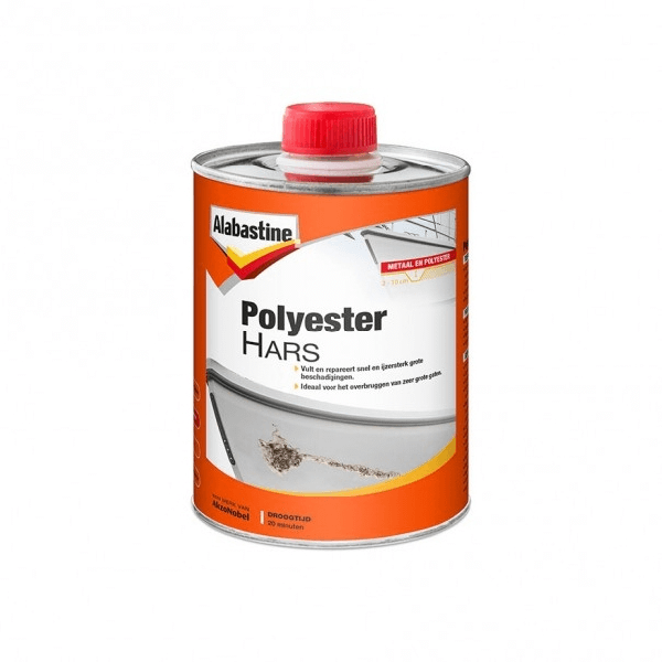 Polyester hars - 500 ml - Sneldrogend