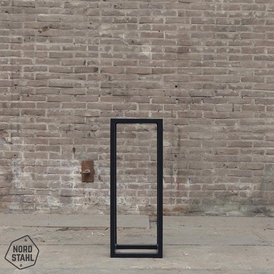 Industrial Column - Staal - Zwart