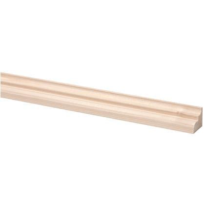 Plafondlijst vuren (1923) 19x22mm 270cm