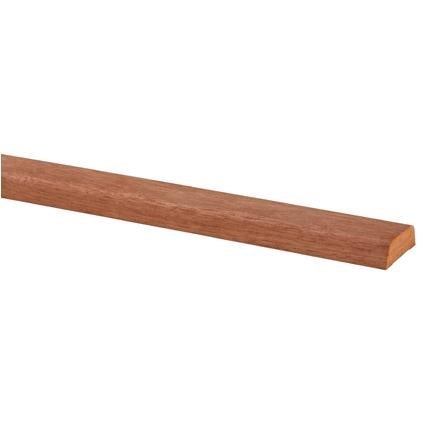 Koplat schuin hardhout 12x45mm 270cm
