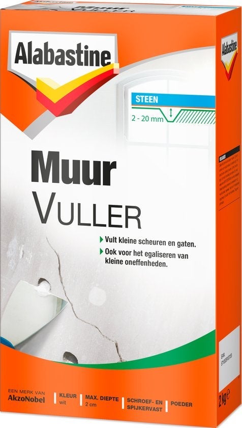 Alabastine muurvuller poeder 2 kg