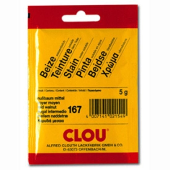 Clou waterbeits donker noten 168 5 g