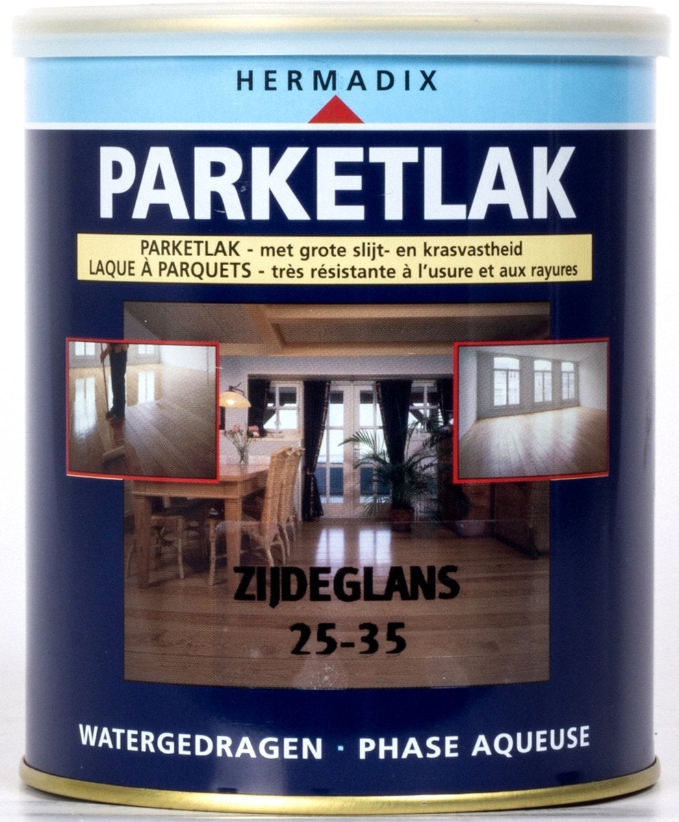 Hermadix parketlak zijdeglans 25-35 750 ml