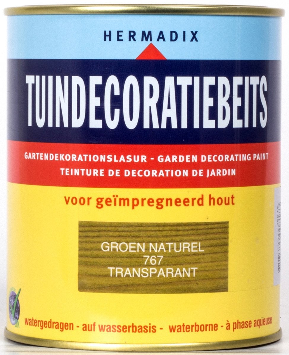 Hermadix tuindecoratiebeits groen 767 750 ml
