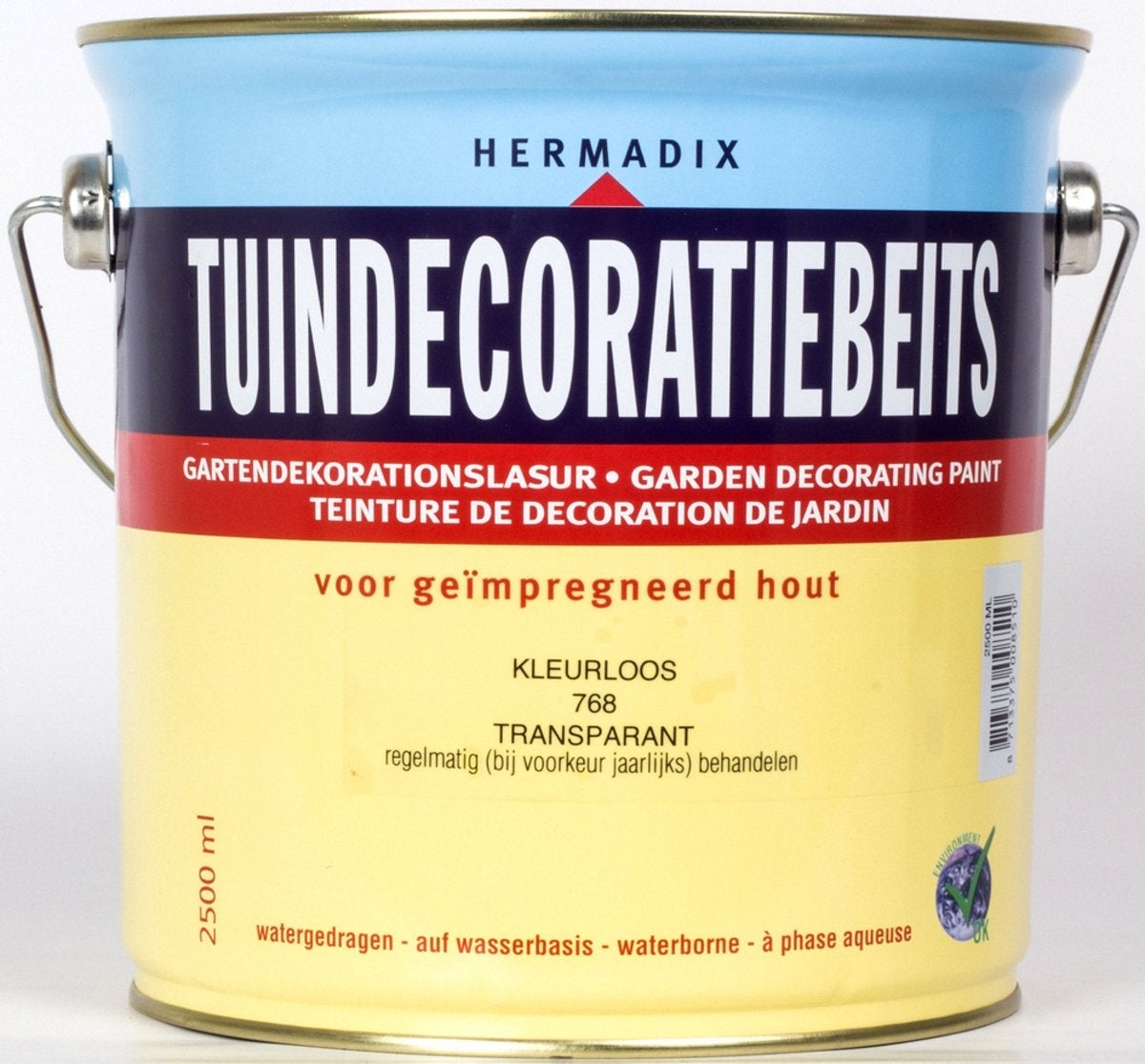 Hermadix tuindecoratiebeits kleurloos 768 2,5 l