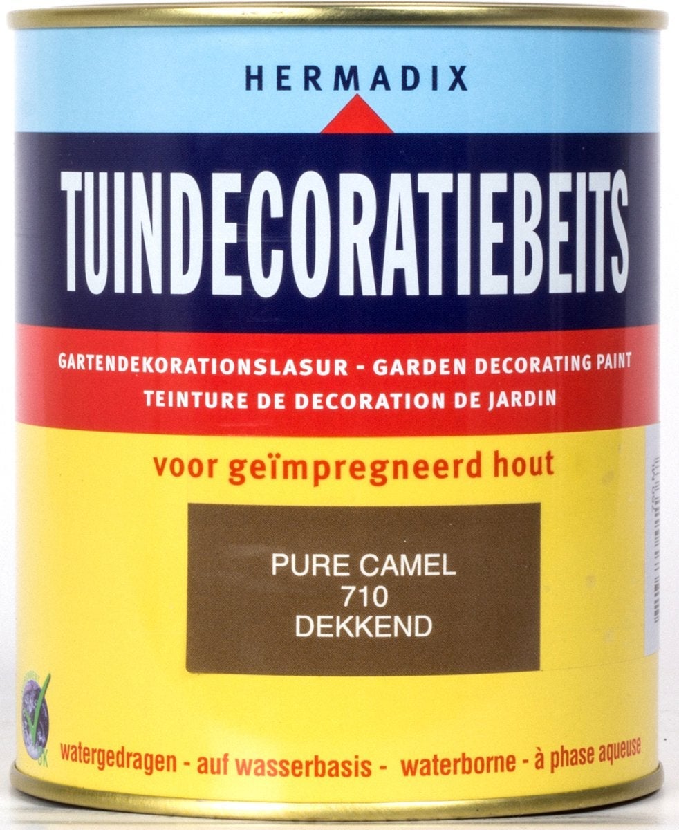 Hermadix tuindecoratiebeits pure camel 710 750 ml