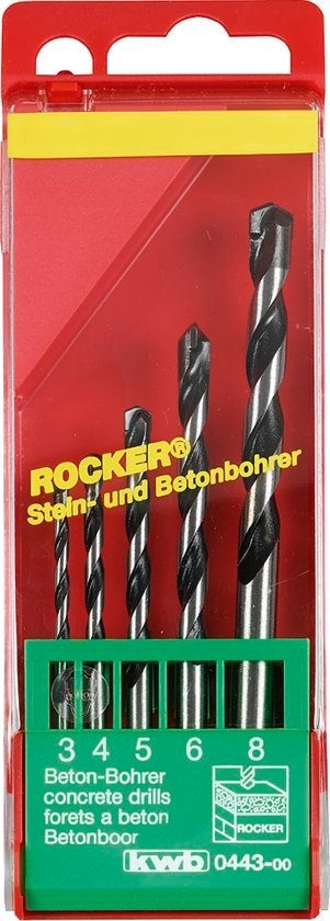 Betonborenset 5-delig 0443-00