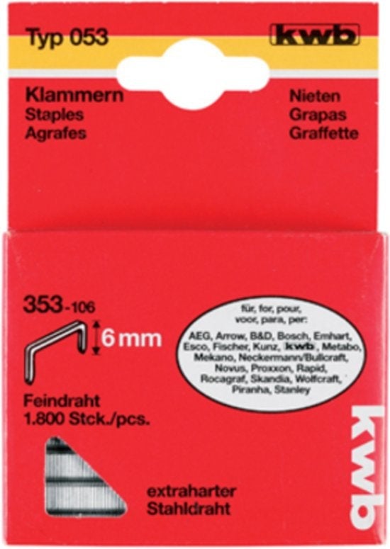 Kwb niet 53c staal 14 mm