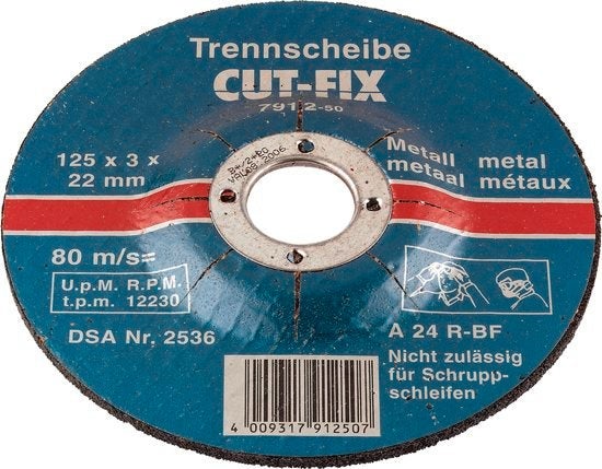 Kwb doorslijpschijf voor metaal, 230 mm