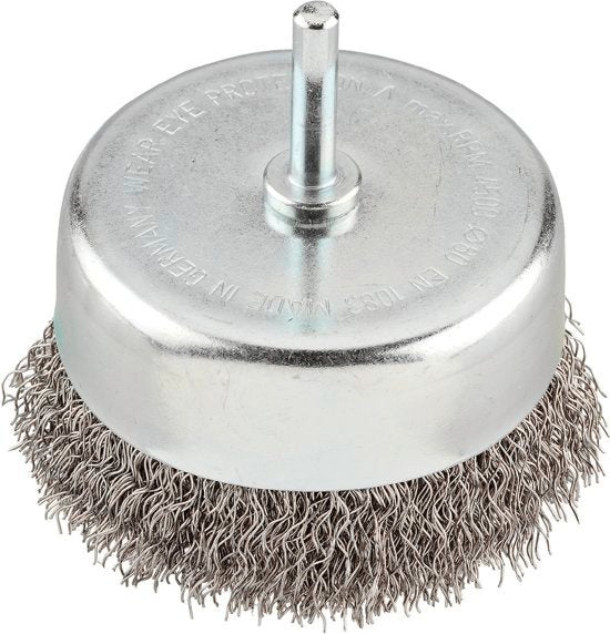 Komborstel 75 mm, staal, korrel: grof